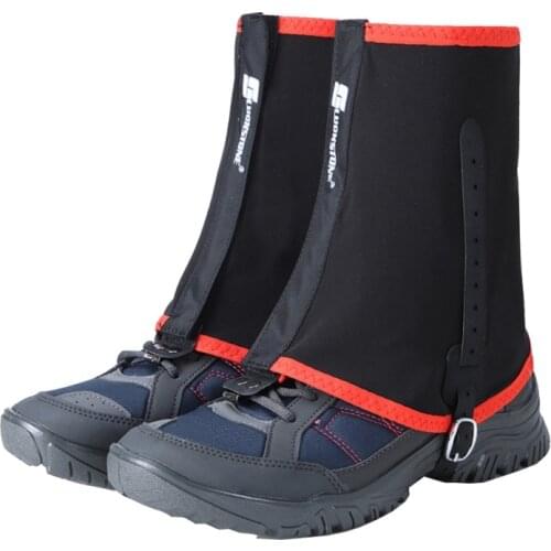 2pcs Low Trail Running Gaiters Protective Wrap Shoe Covers Pair For Men Women Outdoor Prevent Sand Stone