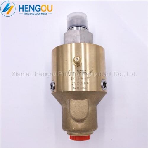 2 Pieces Rotary union 157-016-738 Hengoucn CD102 parts Alcohol Cooling Head Deublin rotary valve 00.580.2807