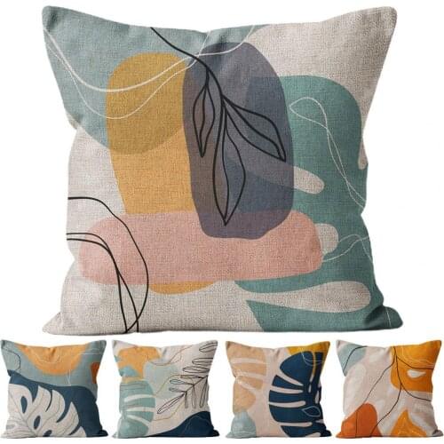 70% Dropshipping!!Geometric Print Pillow Cover Car Cushion Decor Polyester Sofa Decorating Pillowcase for Home