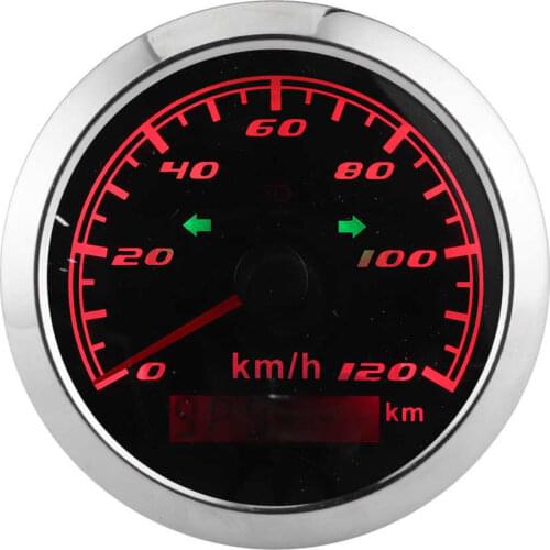 9-32V 3.3in GPS Speedometer 120KM/H IP67 Waterproof Anti-Fog Gauge for Car Motorcycle Auto accessories