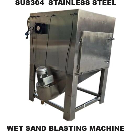 Surface Cleaning Vapor Aqua Blasting Machine Wet Sand Blaster Cabinet Machine Water Sand Blasting Equipment Wet Sandblaster Cab