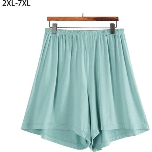For Women Summer Loose Cotton Lounge Shorts Home Wear Bottoms Pijama Mujer Plus Size 2- 6XL 7XL