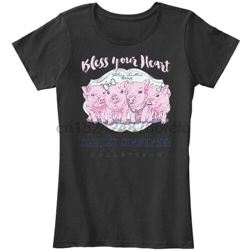 Bless Your Heart Simply Southern Collect - Womens Premium Tee T-Shirt