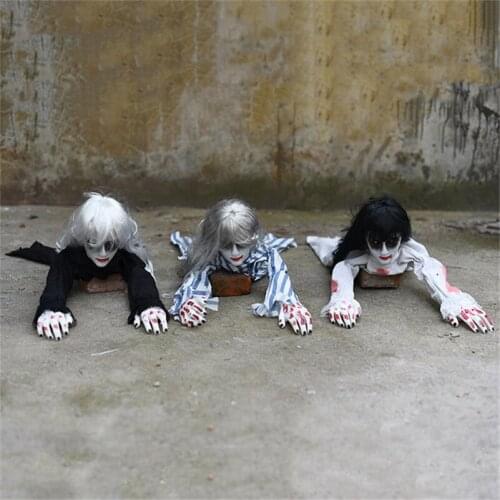 Voice Control Halloween Crawling Ghost Club Haunted Creepy Halloween Arrangement Horror Halloween Party Decorations