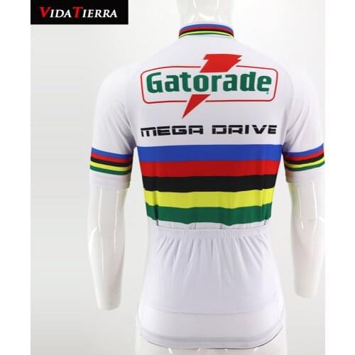 2019 VIDATIERRA man cycling jersey white blue pro racing team Fascinating go pro Summer lucky Outdoor sports classic cool winner