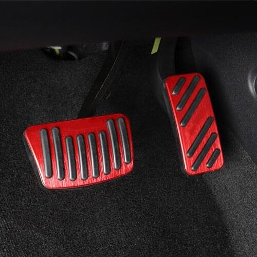 For Hyundai Elantra CN7 2020 2021 2022 Car Accelerator Gas Pedal Cover Brake Foot Pedal Pads Fuel Brake Clutch AT Pedals