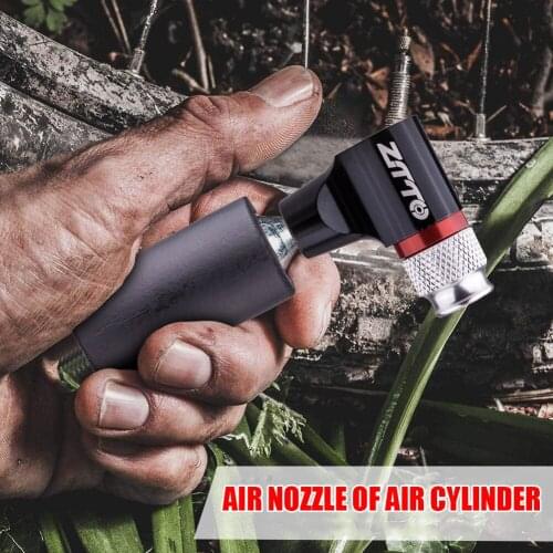 MTB Bike CO2 Inflator Mountain Road Bike Tire Pump + Insulated Sleeve for FV Presta Valve Cycling Riding Equipment