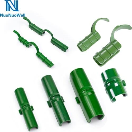 Agriculture 10Pcs-Pack Garden Tube Clips Greenhouse Plastic Film Fixing Clamps Accessories For Tunnel Greenhouse Cover