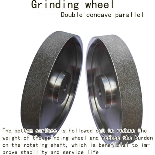 Grinding Wheel,srecessed two sides 6''(150mm), 32mm hole,25mm thick Electric diamond grinding wheel
