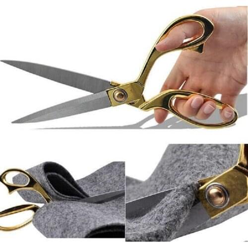 Fabric Jeans Leather Cut Professional Tailor Scissors Steel Big size Taksun Denim Combed to cut the Skin