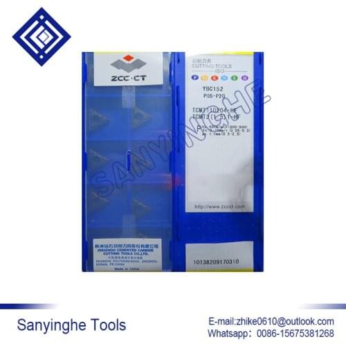 Free shipping high quality sanyinghe cnc blade lathe tool 10pcs/lots YBC152 TCMT110204-HF cnc carbide turning inserts