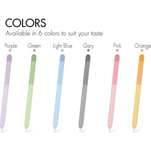 Radient colorful Ultra-thin Touch Screen pen Protective Case for Apple Second-generation Wireless Charging pen Protective Case