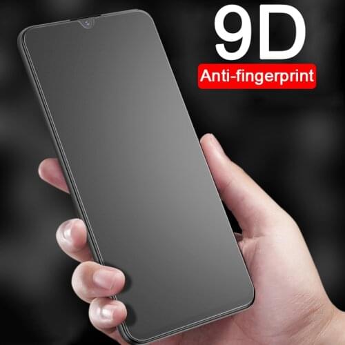 9D Anti-fingerprint Tempered Glass for Huawei Y5 Y6 Y7 Pro Y9 Prime 2019 Y9a Mate 20 Lite Nova 5T 4e Protective Screen Protector