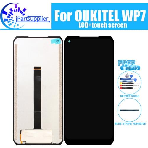 6.53 inch OUKITEL WP7 LCD Display+Touch Screen 100% Original Tested LCD Digitizer Glass Panel Replacement For OUKITEL WP7