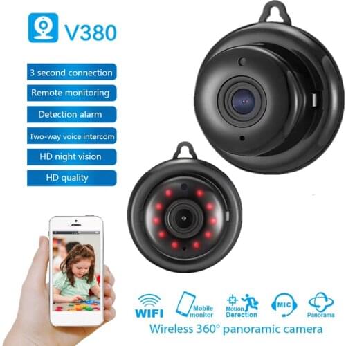 Mini Full HD 1080P Camera Professional Wireless Wifi Home Security Camera Camcorder Monitor Night Vision Cam