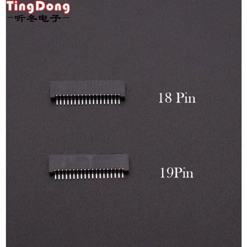 18/19 Pin Conductive Film Socket Button Film Socket For PS2 19P 18p Conductive Film Connector Port For Sony Playstation 2