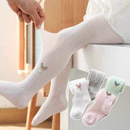 2021 Baby Stocking Cotton Anti Mosquito Trousers Ultra-Thin Baby Hose Tights Summer Thin Girls Pantyhose Body-Stocking