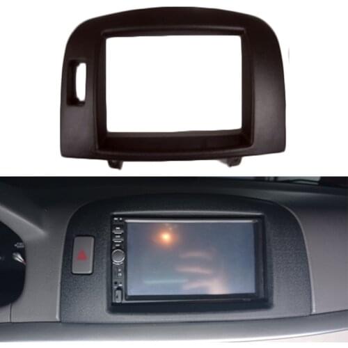 Car Radio fascia Fit For HYUNDAI Sonata NF Sonica 2004-2008 wo/airbag signal car DVD Frame Double din Fascia Audio Bezel Facia