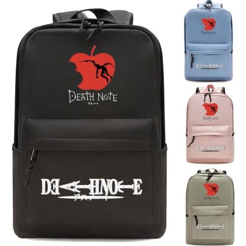 Free Shipping Backpack Death Note School Bag Children Backpacks For Teenagers Nylon Shoulder Bag Students Travel Bags