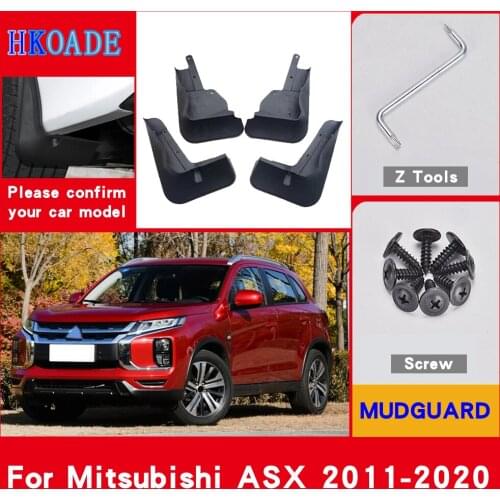 Car Fender Mud Flaps For Mitsubishi ASX 2011-2020 Mudguards Splash Guards Fender Mudflaps Car Fender Accessories Car Fender