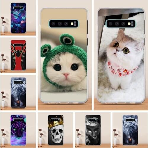 For Samsung Galaxy S10 Case Silicon Back Cover For Samsung Galaxy S10 Cover Coque Soft TPU Phone Case For Samsung S10 Case Cover
