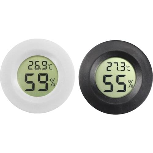 High Accurately Digital Thermometer Hygrometer Meter For Reptile Turtle Terrarium Aquarium Tank Accessories Temperature Humidity