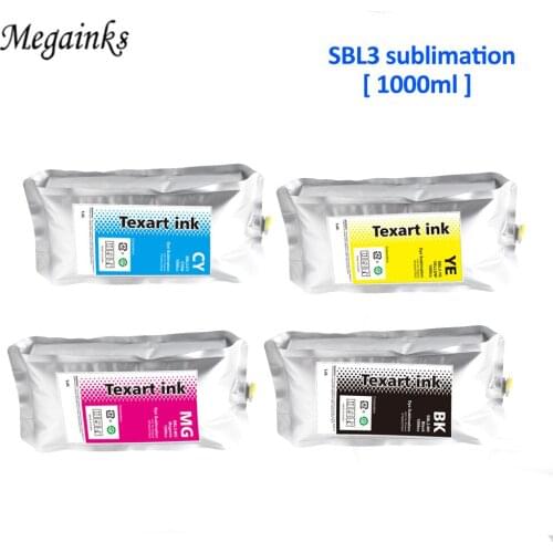 For Roland Texart SBL3 sublimation ink for Roland Texart RT-640 XT-640 for Roland Texart SBL3 dye sublimation ink 4PC 1000ml