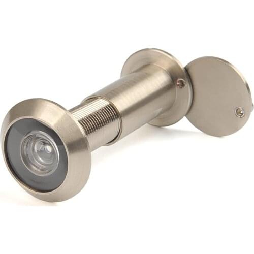 Peep-Hole Door Viewer 200-Degree Spy Hole Viewer with Privacy Cover Security Peek Hole, Front Door Viewer