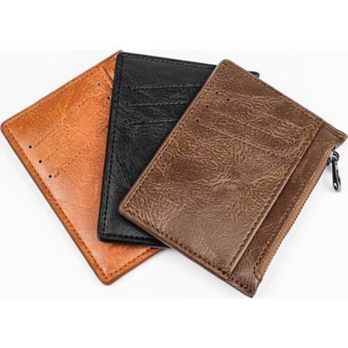 New Credit Business Mini Card Wallet 2020 Dropshipping Man Women Smart Wallet Business Multifunctional Card Holder Rfid Wallet