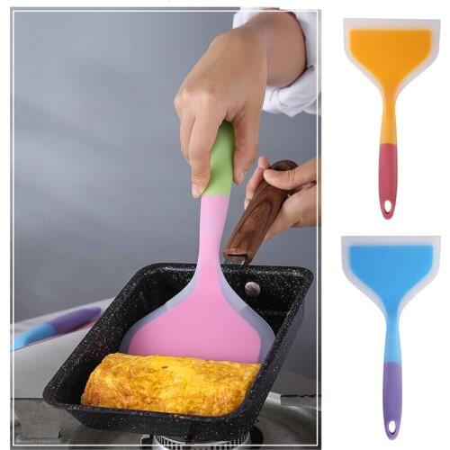 Sturdy Durable Non-Stick Spatula Pizza Cooking Tools Silicone Scraper Shovel Spatulas Kitchen ware Cooking Utensils Hot Sale
