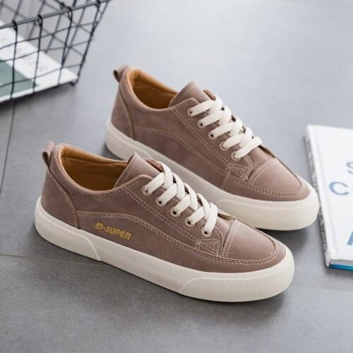 Woman Shoes New Fashion Casual Suede Leather Shoes Women Casual Breathable Color Classic Black Ladies Shoes womens Sneakers