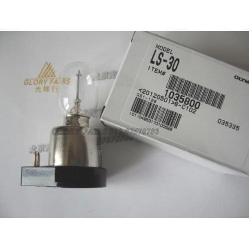 Olympus LS-30 6V30W lamp 1035800 LS30 6-8V 30W 6-8V30W LS-06 LS-01 LL.05 LQ-05 LX-09 microscope bulb,2 upward pins