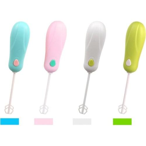 Mini Milk Blender Egg Beaters Portable Handheld Electrical Drinks Milk Frother Foamer Whisk Mixer Stirrer Household Baby Feeding
