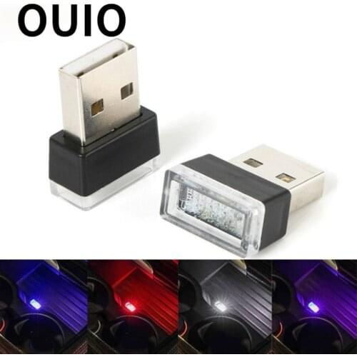 Car Interior Mini LED USB Atmosphere Light for Volkswagen Polo 6r 9n Golf 7 GTI Caddy VW T5 T4 Passat B8 B7 Scirocco Tiguan 2019