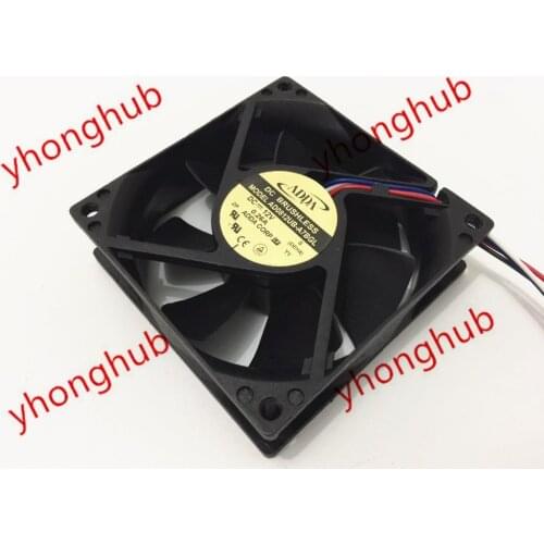 ADDA AD0812UB-A7BGL S DC 12V 0.26A 4-wire 80x80x25mm Server Cooling Fan