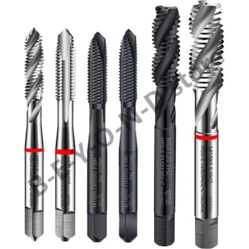 Original Tapping South Korea YG Combo Multi-functional Spiral Apex Taps T2829 T2809 T1022 T1121 T1023 M3 M4 M5 M6 M8 M2.5x0.45