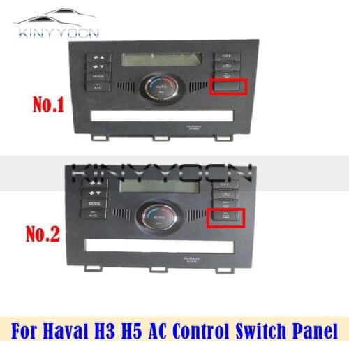 For Haval H3 H5 Air Conditioner Control Switch Panel AC Warm Air Heater Knob Air-Condition