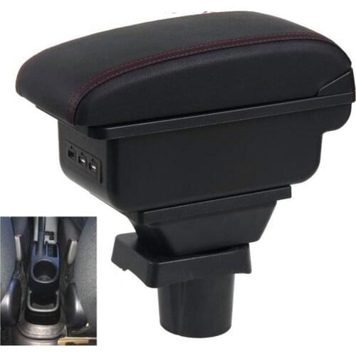 For ToyotaPrius C Prius C armrest box central Store content Storage box Aqua armrest box USB interface