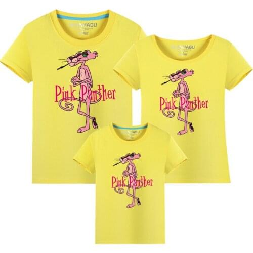 Family Matching Clothes Kids Baby Girl boy Short Sleeve Cute T-shirts Family Mom Kid Clothes Outfits mother and daughter clothes