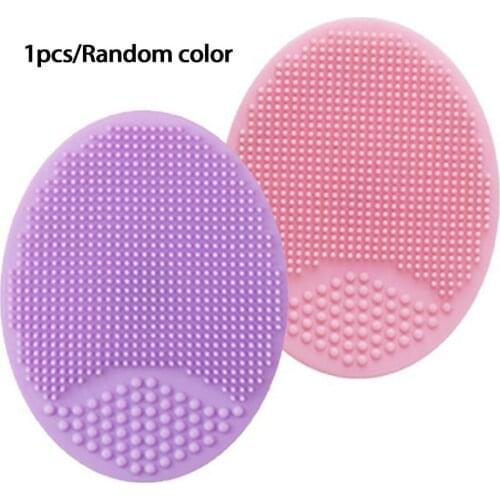 Mini Siliconen Gezicht Reiniging Borstel Porie Schoner Peeling Gezicht Scrub Wasborstel Gezichtsreiniger Gezicht Massage Borstel
