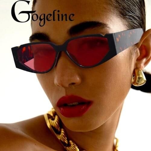 Cat Eye Sunglasses for Women Men Classic Retro Brand Design Ocean Lens Sun glasses Ladies Fashion oculos orange pink uv400 lens