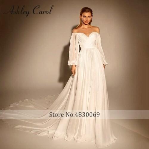 Ashley Carol A-Line Wedding Dress 2021 Delicate Sweetheart Bride Princess Bridal Gown