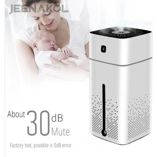 USB Business Square Office Humidifier 1000ML Large Capacity Bedroom Aroma Diffuser Household Air Purifier Ultrasonic Diffuser