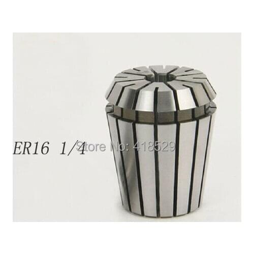 1Pc ER16 Collet 1/4" Engraving machine chuck