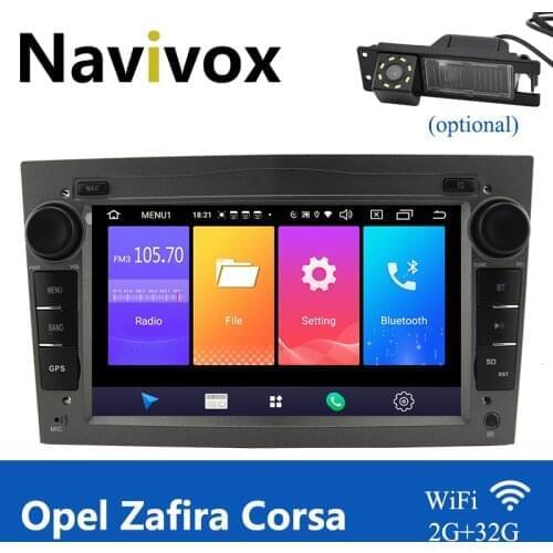 Navivox 2 Din Android 10.0 Opel DVD GPS For Opel Astra J Zafira B Astra G Corsa D Vivaro Vectra B Meriva Multimedia Car Player