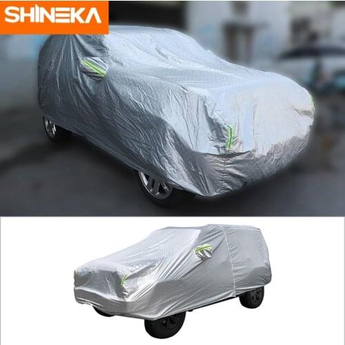 SHINEKA Car Waterproof Dustproof Sunshade UV Resistant Full Covers Outdoor Protector Accessories For Dodge Nitro 2007-2012
