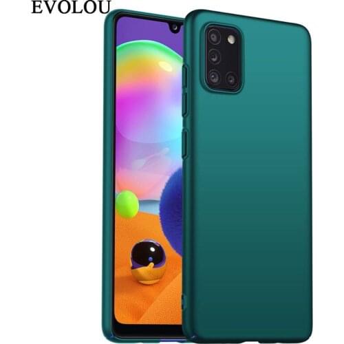 For Samsung A31 A51 A71 Case Luxury Matte Hard PC Back Cover Phone Cases for Samsung A21S M31 M21 M30S A91 S10 Note 10 Lite Capa