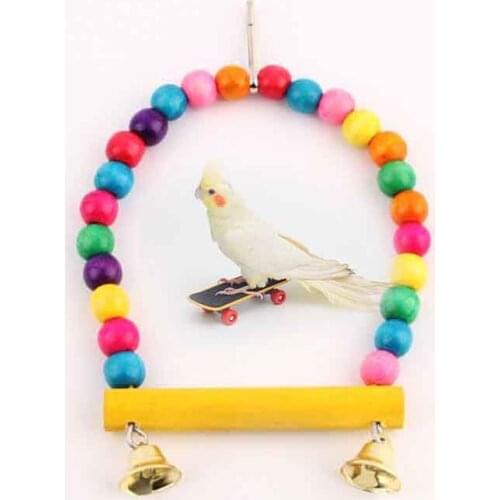 Parrot Cage Toy Bird Nest Swing Ladder Hamster Hammock Small Bird Cage Toy Pet Accessories