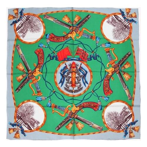 ELEGANT HANDMADE BRAND 100%Twill Silk Scarf TWIC-169423