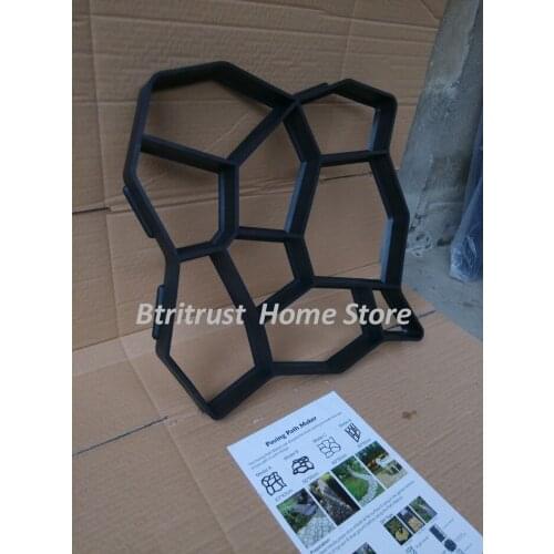 50*50cm pavement concrete mold,pathmate random stone mold,path walkway cobblestone mold, paver mold